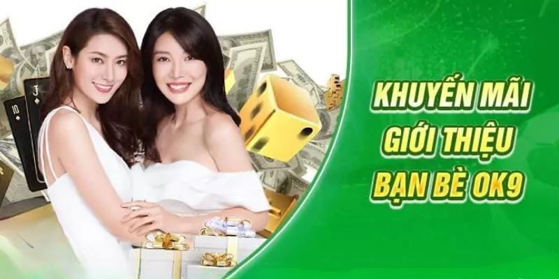 Sự kiện thưởng được áp dụng thường xuyên tại OK9